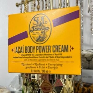 Sol de Janeiro Açaí Body Power Cream - Vibrant Yellow and Purple